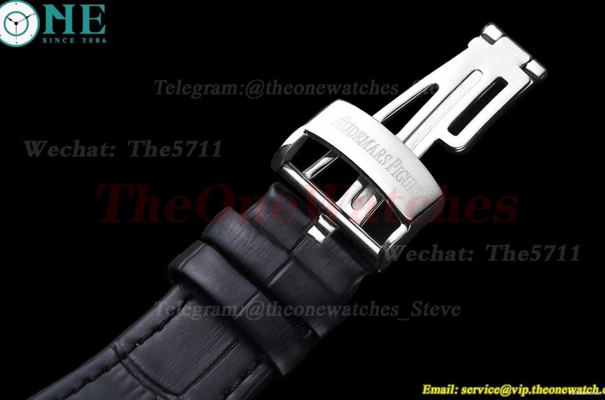 41mm Royal GDF LE SS Dial Oak 15400 MY8215 Black 0425